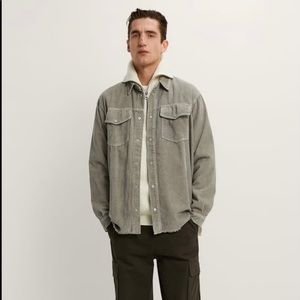 ZARA man corduroy overshirt NWT